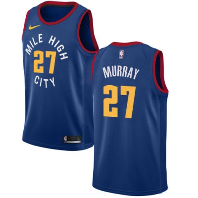 Nike Denver Nuggets #27 Jamal Murray Blue Youth NBA Swingman Statement Edition Jersey